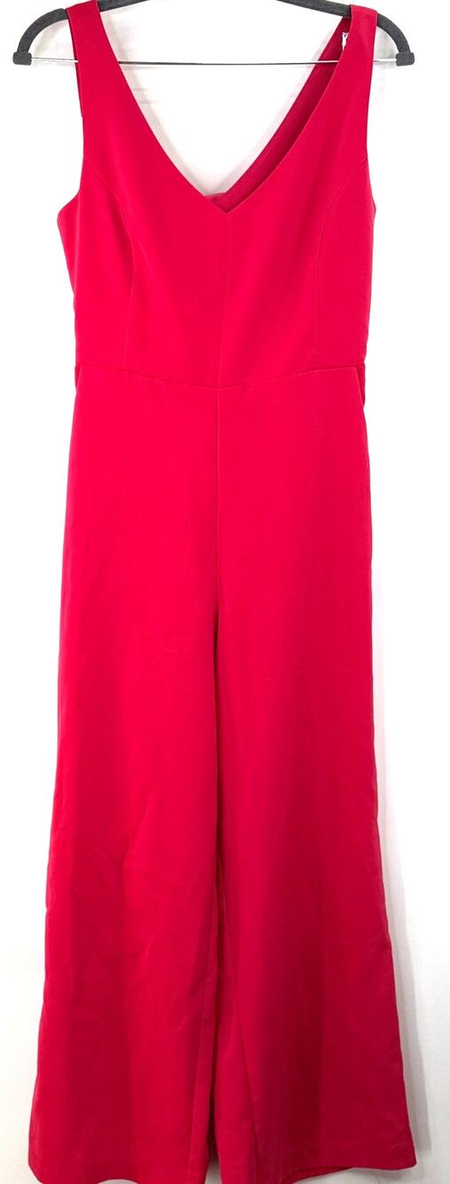 Melloday Women's Bright Pink Jumpsuit Size XS